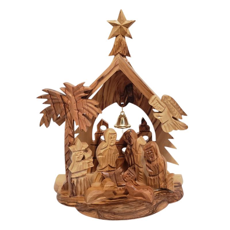 Olive Wood Nativity Scene from the Holy Land