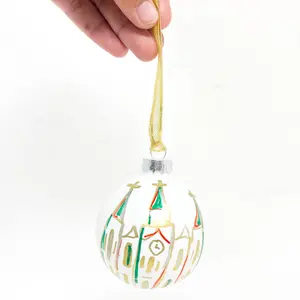 Glass Cathedral Ornament
