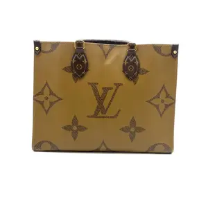 Pre-owned Louis Vuitton OnTheGo MM Giant Reverse Monogram Tote Bag