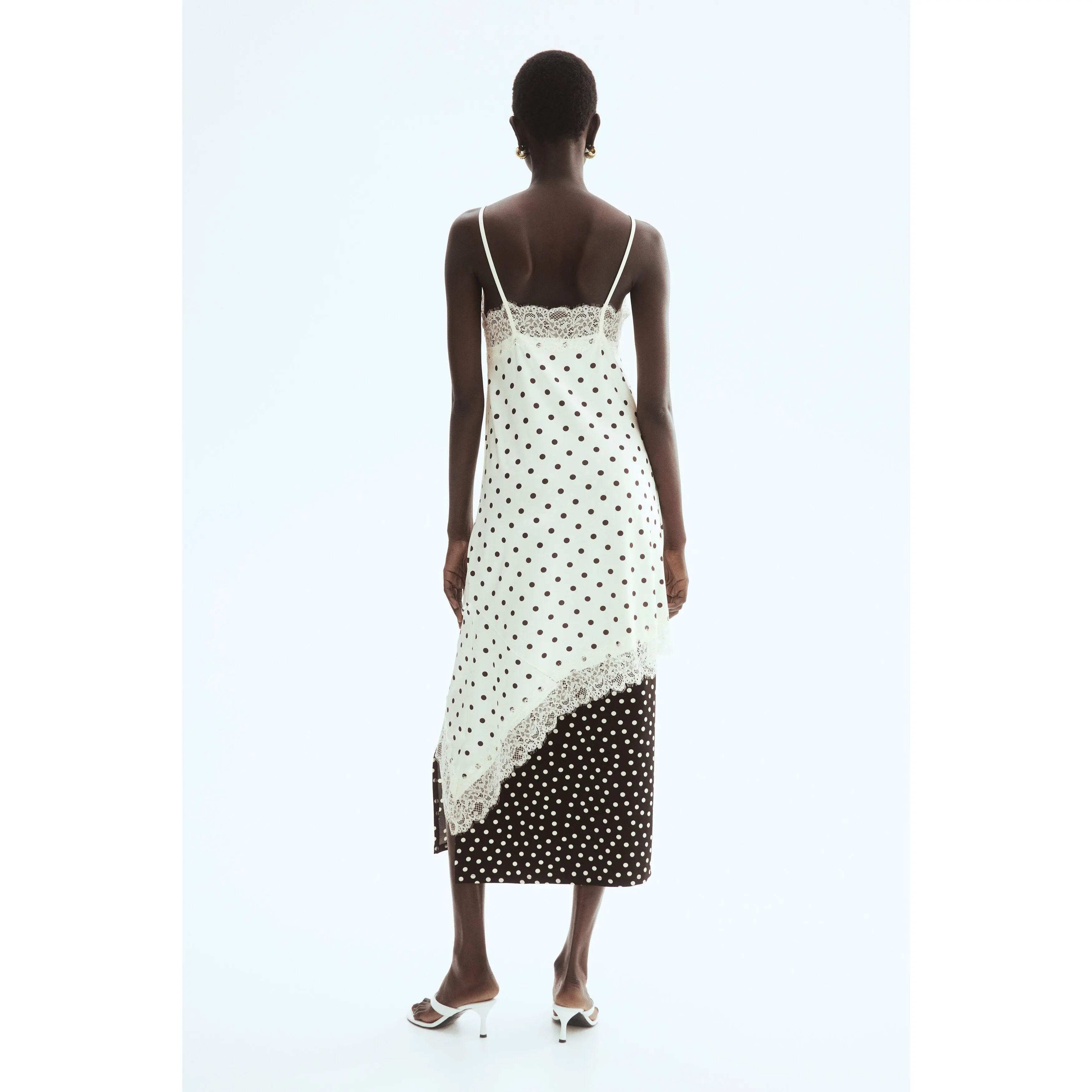 H&M Lace-trimmed slip dress - TikTok Shop H&M Lace-trimmed slip dress - TikTok Shop