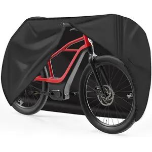 Cover for 1  - 600D  Covers Outdoor Storage  & Heavy Duty,  Cover for Single eBike, Mountain , Road , Hybrid , Beach Cruiser , Scooter and