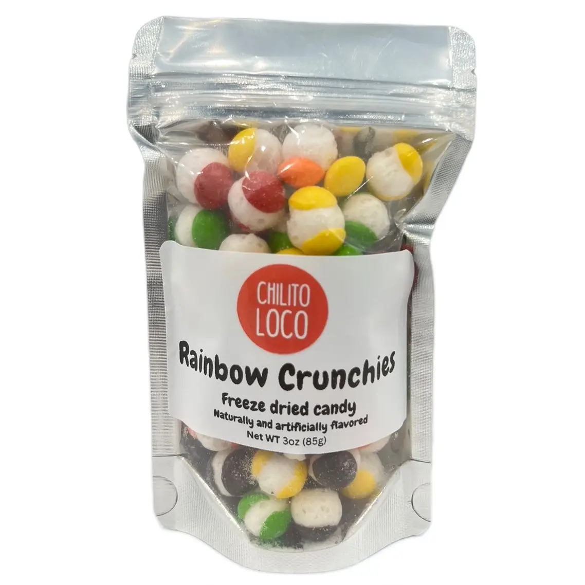 Rainbow Crunchies 3oz Sample Candy Snack