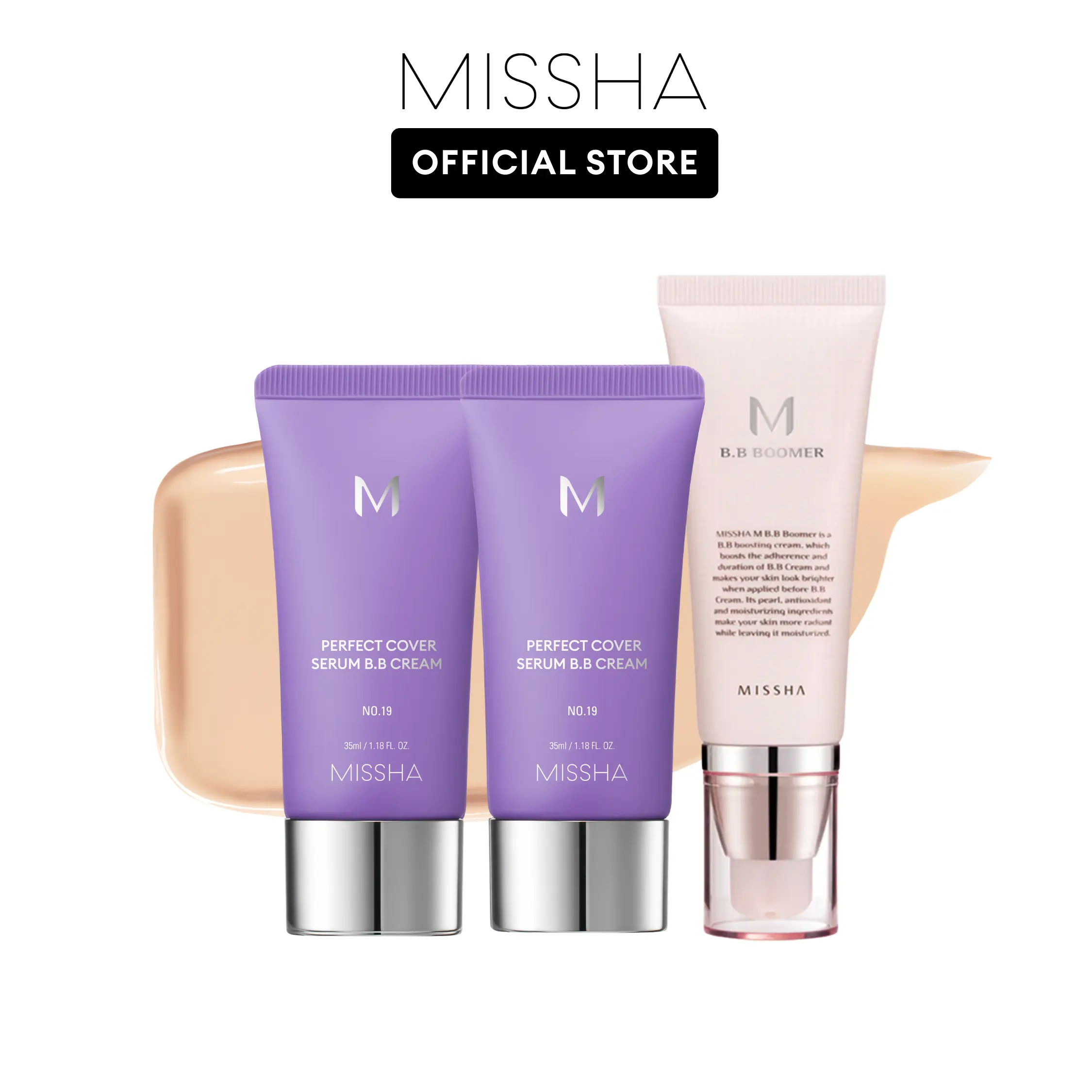 #19 Ivory [2pcs] + BB Boomer