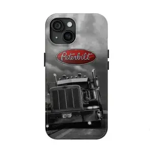 Peterbilt truck pattern iPhone case Perfect way to show you care Automotive Enthusiast Merch Rugged Silicone Bumper Shield For Apple iPhone 17 Pro Max 16 15 14 13 12 11 Plus Air.