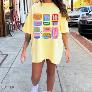 Comfort Colors Sardine Shirt, Fisherman Aesthetic, Tinned Fish Shirt, Beach Shirt, Sardines Portugal Tshirt, Preppy Summer Gift for Her, Cotton Fabric
