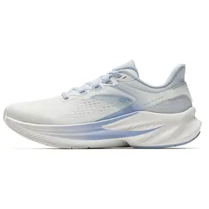 Anta Women's Stinger 6 Low-Top Running Shoes with A-SHOCK FIBER for Sprinting, Fitness Tests, and Comfort Trending Shoes, House White Official Shoes to Get / Maison Mihara Verifiable, with credentials and supporting global authentication Workout Sneakers