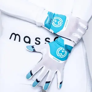 EVO2 Iridescent Blue Wide Receiver Gloves