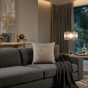 Asher Grey Gold Pillow