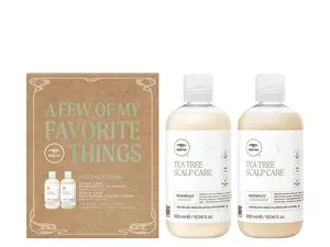Paul Mitchell Feeling Strong Scalp Care - A Few Of My Favorite Things Gift Set, Shampoo + Conditioner, For Fine + Thinning Hair Haircare Blend Tea Tree