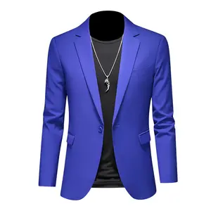 New Men's Casual Suit Large Size Slim Suit Jacket Men's Wedding Dress Professional Suit Single Western Jacket