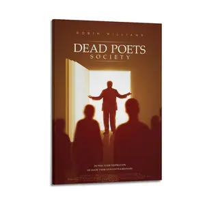 Dead Poets Society Poster for Bedroom Aesthetic Canvas Wall Art Living Room Posters Painting Picture Print Modern Family Decor Artist Bathroom Poster