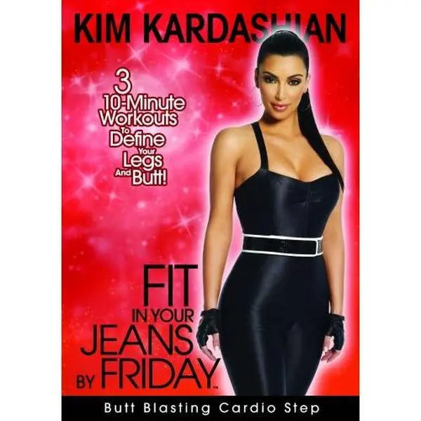 USED-Kim Kardashian: Fit In Your Jeans by Friday: Butt Blasting Cardio Step (Unknown)