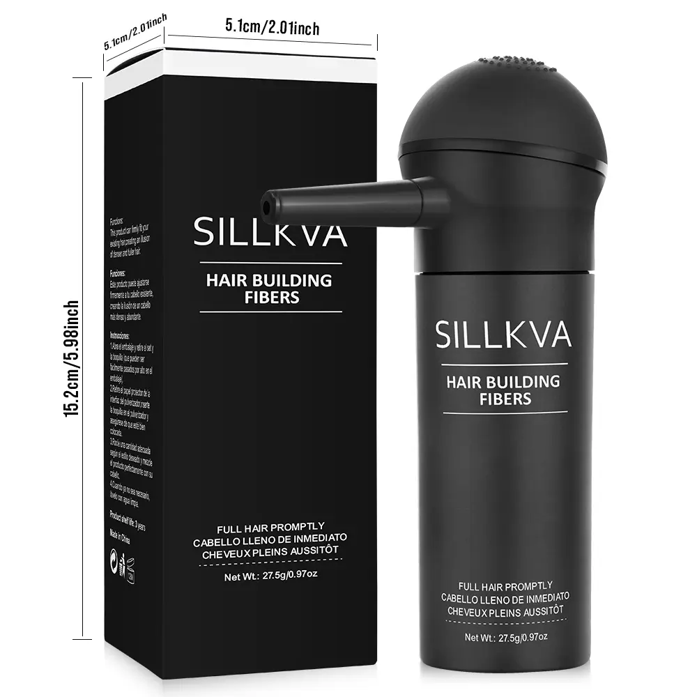 SILIKVA Hair Fiber Spray Applicator Kit - Precision Application