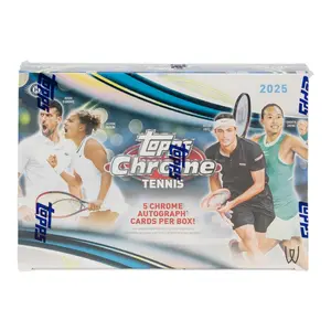 2025 Topps Chrome Tennis Breakers Delight Box (5 Autos)