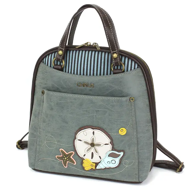 Sand Dollar - Chala Convertible Backpack Purse