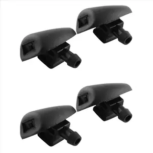 4x Front Windshield Wiper Nozzle for Peugeot 206 407 6438Z1 6438CA 643871 Glass Spray Accessories