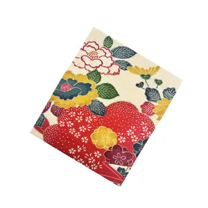 Kimono Pocket T-Shirt – Floral Garden