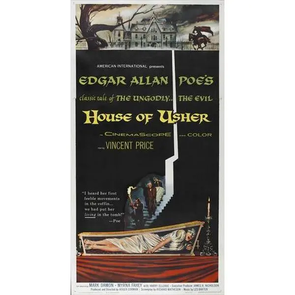 House of Usher Movie Poster Print (11 x 17)