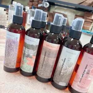 Simply Rustic Luxury Linen & Room Spray 8oz - Non-Toxic Fragrance Mist for Home Aromatherapy & Odor Masking