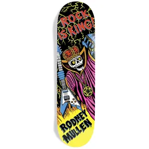 World Industries Skateboard Deck Rodney Mullen Rock is King 8.5" x 32.2"