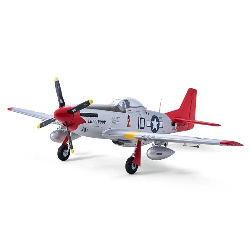 FMS Hobby RC Airplane - 850mm P-51D Mustang Model Airplane with Vector Flight Stabilization System, PNP/RTF Options (PNP Excludes Transmitter, Receiver, Battery, Charger), Rc Airplanes