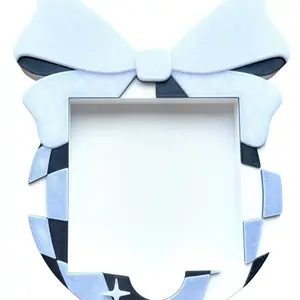 Bellisima Transfers 3D Disco Bow Sticky Note Holder