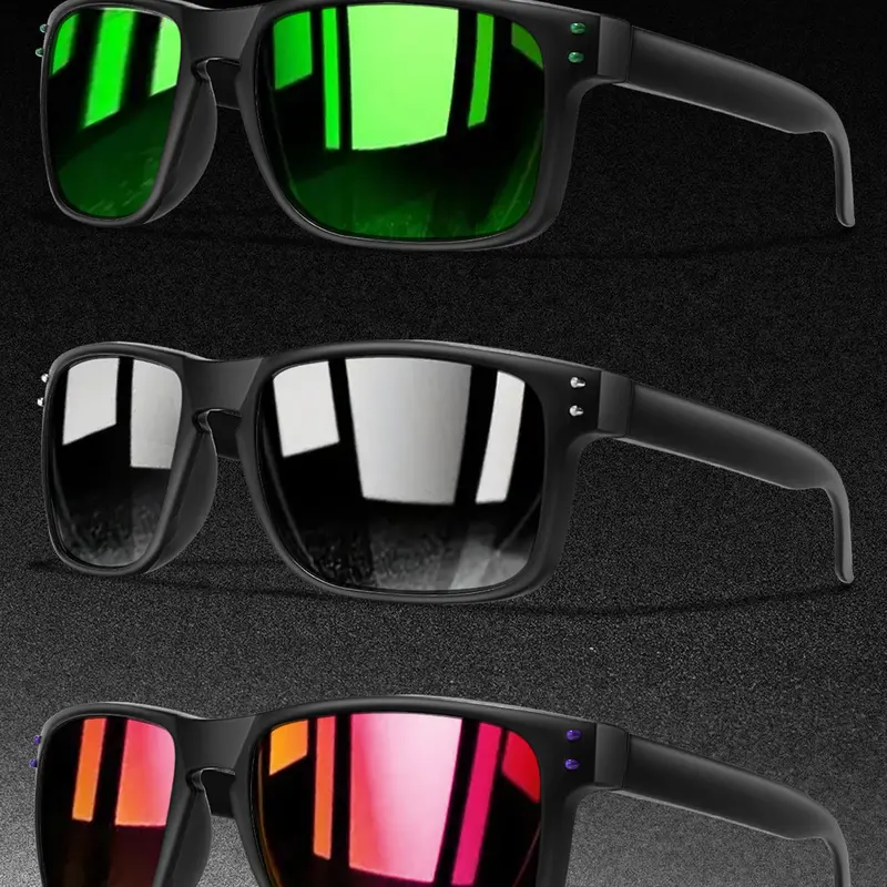Cool Unisex Summer 2024 Simple Tinted Lenses Polarized Sunglasses, Trendy Casual Square Framed Sunglasses for Men Everyday Use, Fashion Modern Accessories for Outdoor, Polarized Frames, Plastic Sunglasses, Fashionable Sunglasses