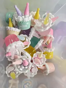 DIY charms resin figuers pen toppers
