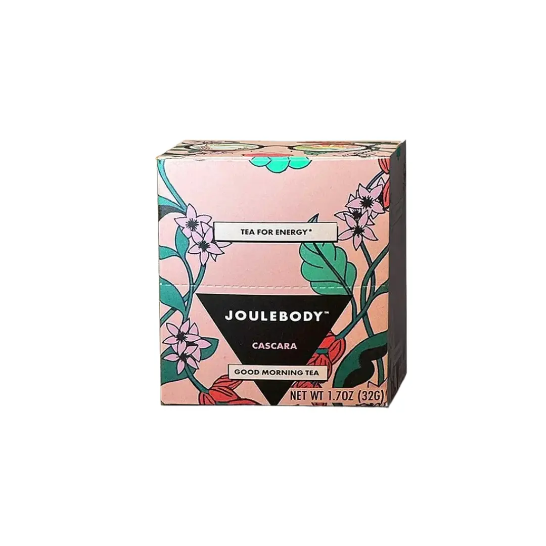 Morning Energy Tea – Cascara Coffee Cherry Herbal Blend | Natural Boost | Low Caffeine | 10 Bags