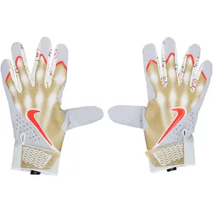 Pete Alonso New York Mets Player-Issued White and Gold Nike Batting Gloves from the 2025 MLB Season - Fanatics Authentic Certified