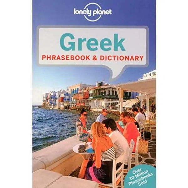 USED Book - Lonely Planet Greek Phrasebook & Dictionary by Lonely Planet (Paperback) - english
