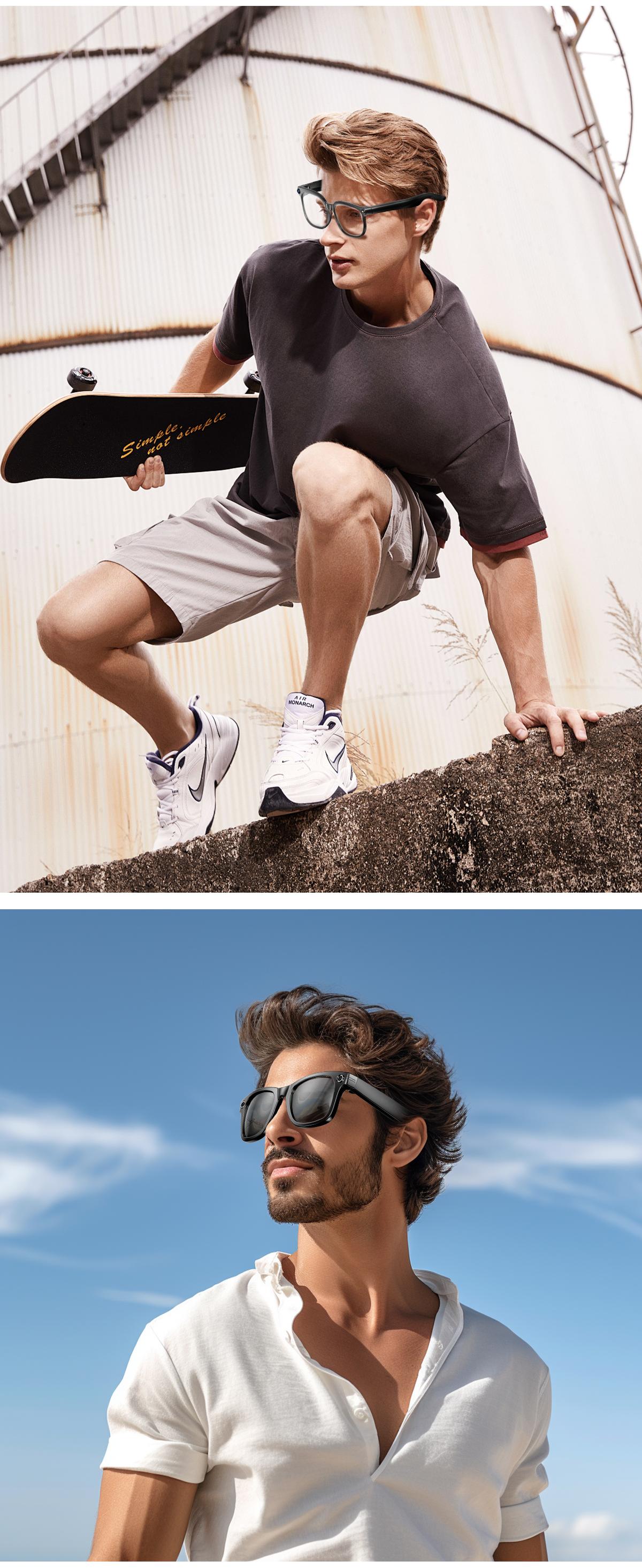 KPEP Smart AI Camera Glasses with 8MP Resolution, Button Touch Adjustment for Travel Outdoor Adventures Hands-Free Photography 160+Languages Real-Time Translation Bluetooth Wireless Wearable Video Recording Sunglasses Blue light blocking, Easter gift KPEP Smart AI Camera Glasses with 8MP Resolution, Button Touch Adjustment for Travel Outdoor Adventures Hands-Free Photography 160+Languages Real-Time Translation Bluetooth Wireless Wearable Video Recording Sunglasses Blue light blocking, Easter gift