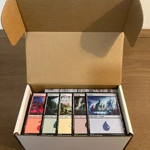 MAGIC The Gathering MTG Basic Land lot of 500 (100 of each color) Bulk