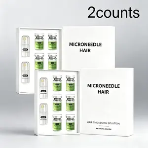 2-Piece Set Hair Growth and Nourishing Haircare Serum with Ginger Root Oil, Peppermint Leaf Oil, Sophorolene, Vitamin E for Daily Scalp Care repair treatment fast