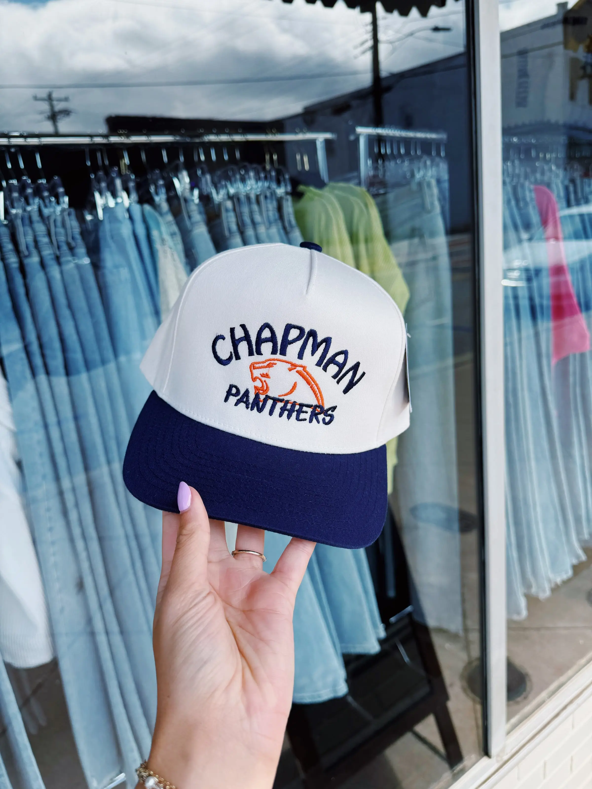 Chapman Panthers Trucker Hat