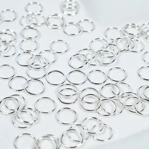 8mm Silver Jump Rings