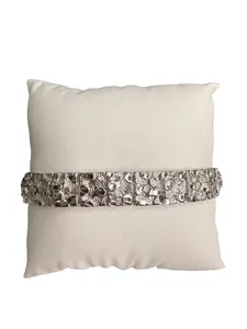 Stearling Silver Nugget Bracelet