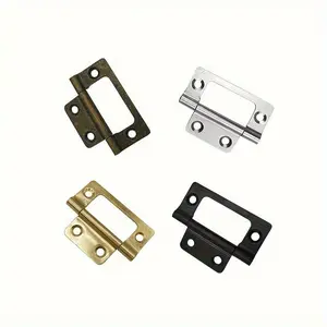 10pcs Non-mortise Hinges, For Decorative Cabinets And Doors, Including Screws, Available In Antique