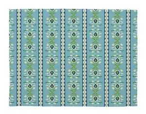 PL9311-Rosemary Stripe French Blue by Laura Park Linen Placemat