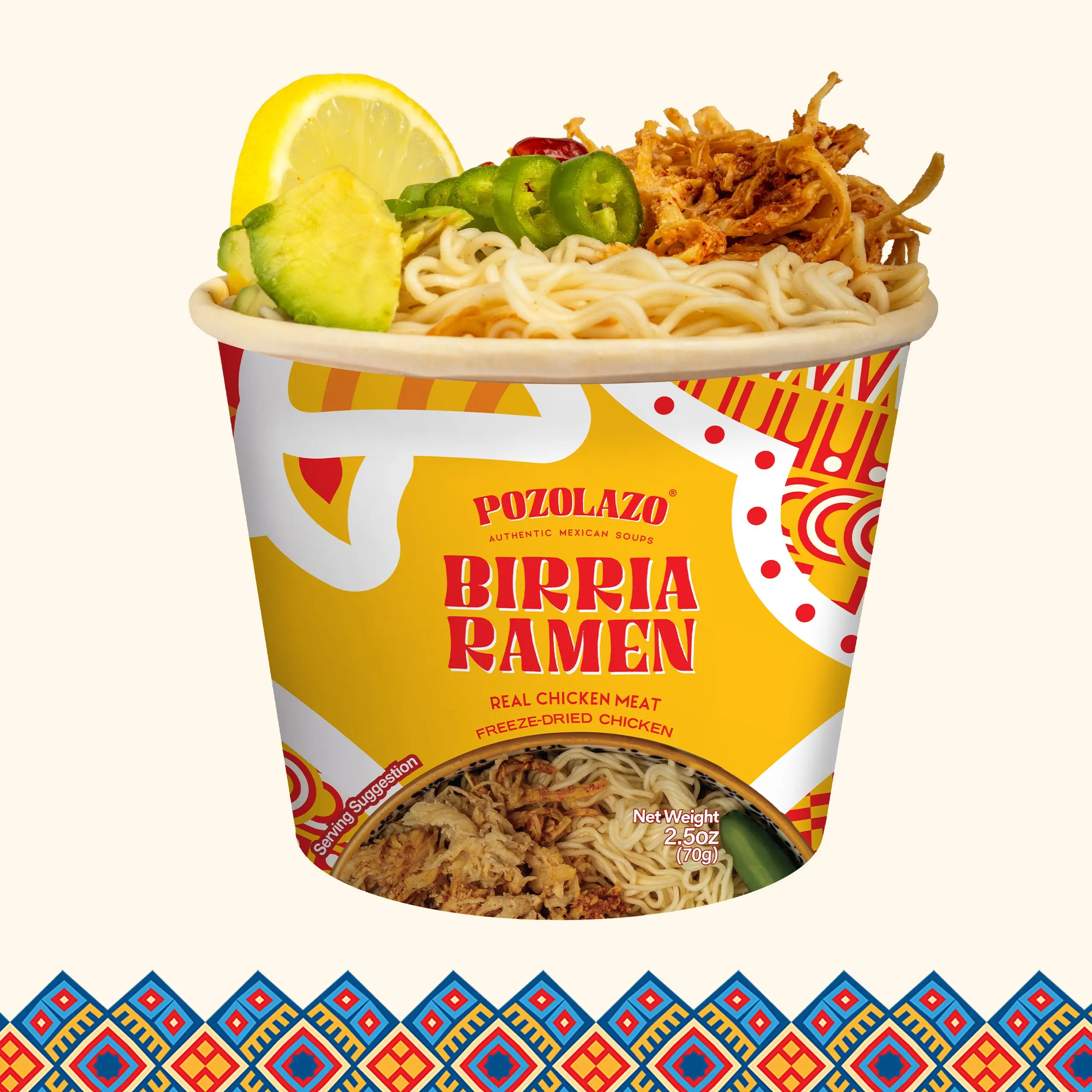 Birria Ramen CHICKEN On-The-Go Bowl