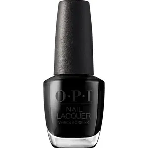 OPI Nail Lacquer Classic Nail Polish Colors | Black Onyx | Fast Drying, Streak-free Formula | 0.5 Fl Oz