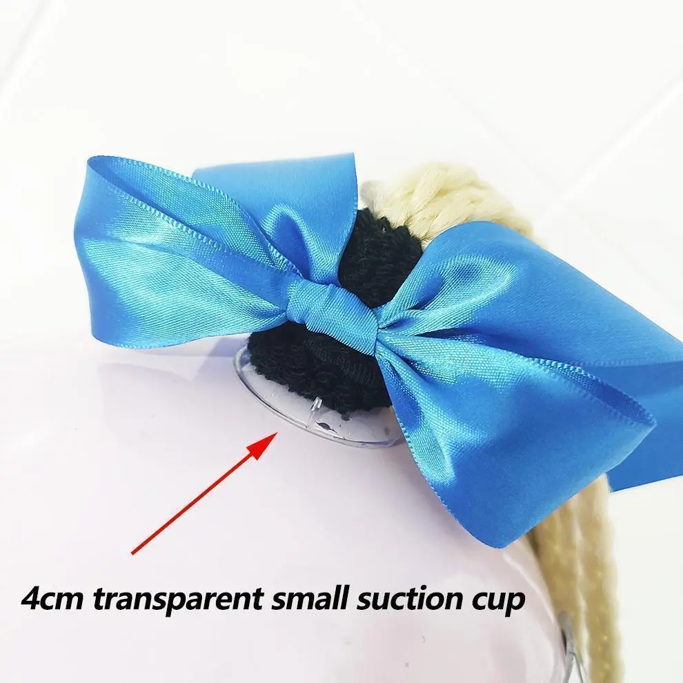 2pcs/pair New Motorcycle Helmet Braids Woman Braids Wig For Motorbike Helmets 164 colors Twist Dual Pigtail Ponytail With Sucker 2pcs/pair New Motorcycle Helmet Braids Woman Braids Wig For Motorbike Helmets 164 colors Twist Dual Pigtail Ponytail With Sucker