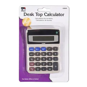 Charles Leonard Desktop Calculator - 6 Count, Office Calculators with Full Memory Functions for School, Home Office Desk, Business Needs