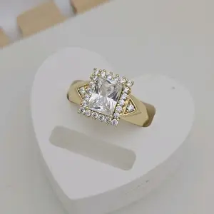 050 anillo gold plated