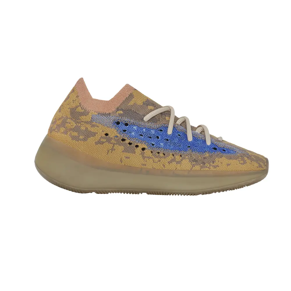 adidas Mens Yeezy Boost 380 Lace Up Sneakers Shoes Casual - Brown