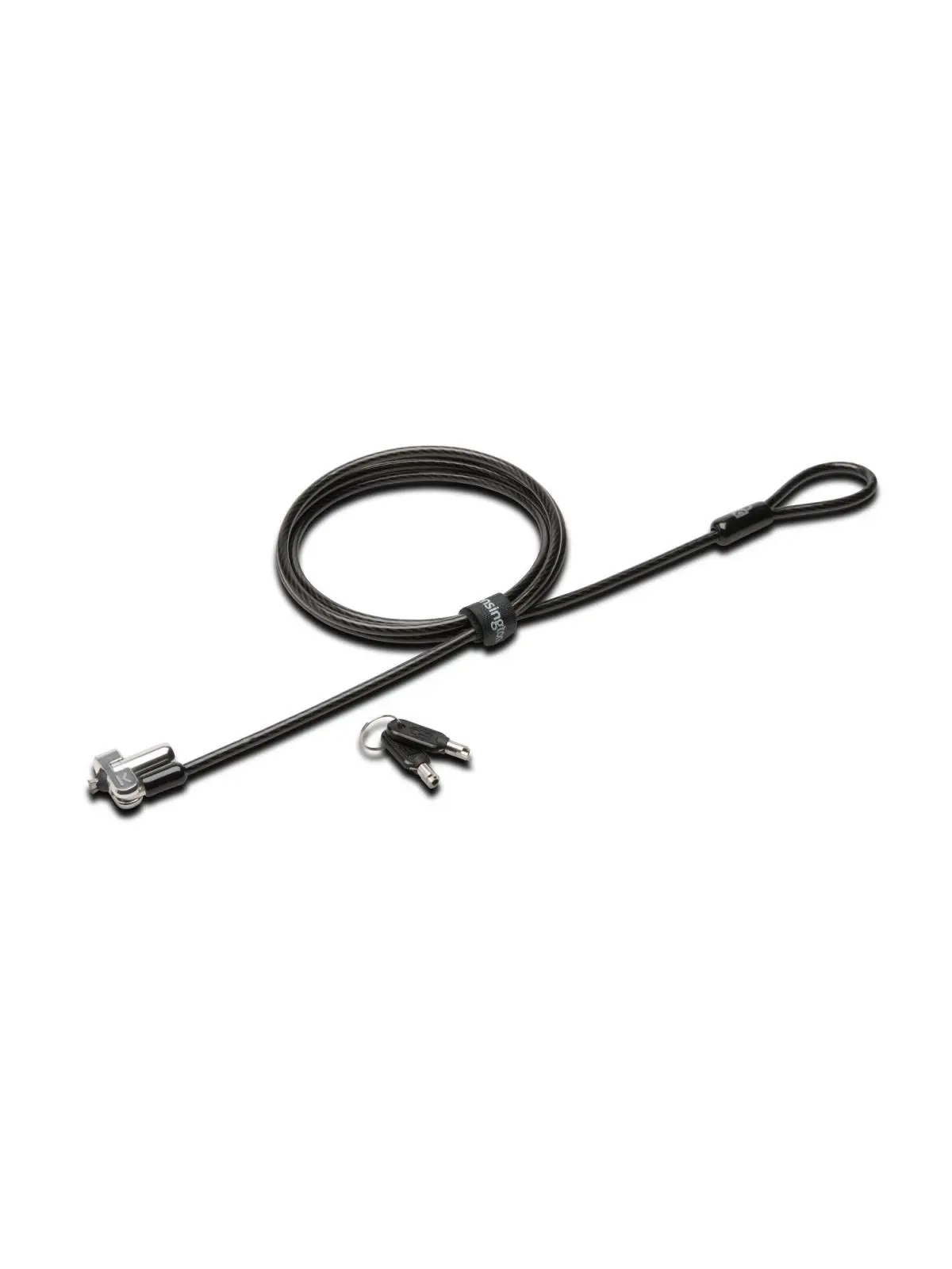 Kensington Computer K64440WW Kensington N17 Keyed Laptop Lock for Dell Devices, Black & Silver