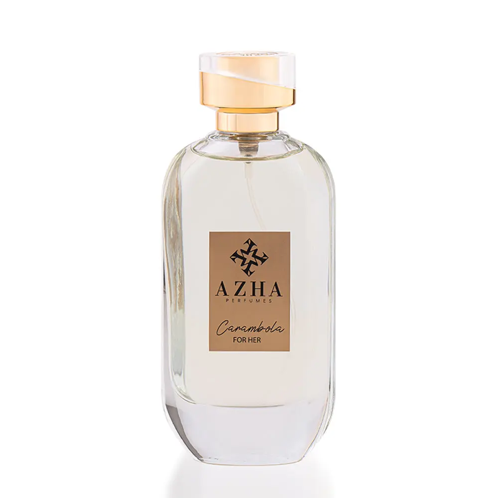 Carambola by Azha Perfume - Eau De Parfum 100ml (3.4 fl oz) for Her | Floral Scent with Ylang Ylang & Rose