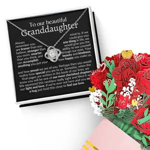 To our granddaughter necklace, Granddaughter necklace from grandparents, Granddaughter gifts from grandma and grandpa, graduation, wedding jewelry present memorial keepsake
