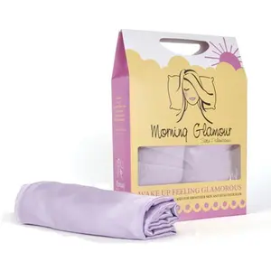 Morning Glamour Signature Box 2 Pack Satin Pillowcases- Light Purple