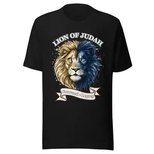 Crowned Legacy: "Lion of Judah" Heritage Tee